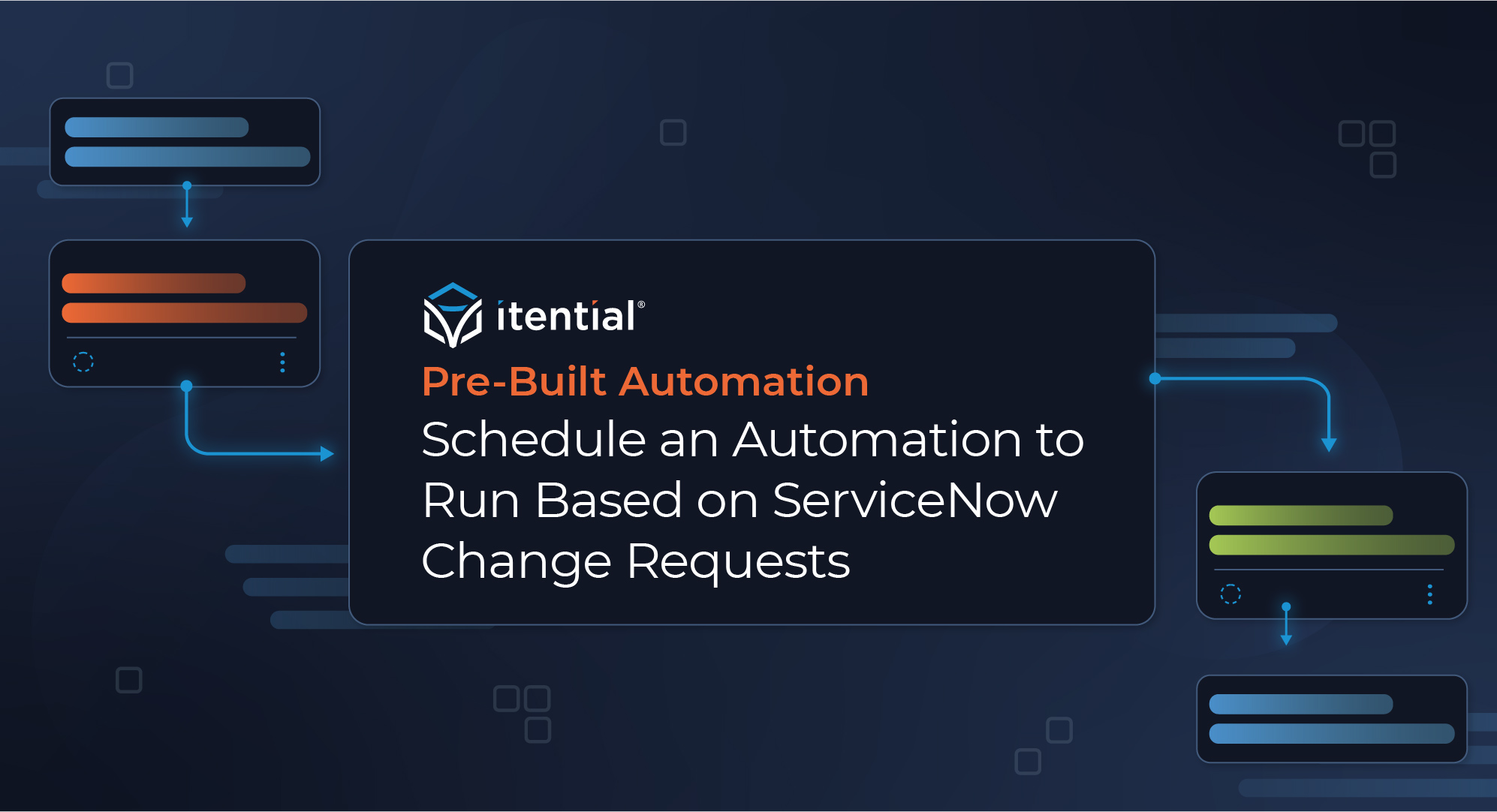 Schedule an Automation to Run Based on ServiceNow Change Requests