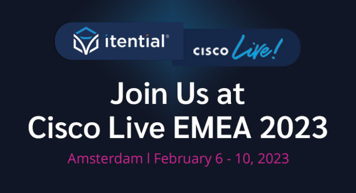 Join Itential at Cisco Live EMEA 2023