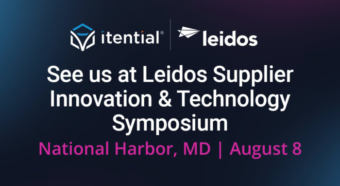 See us at Leidos Supplier Innovation & Technology Symposium