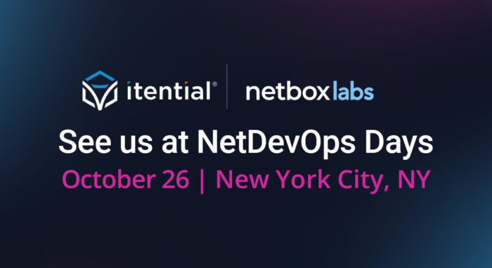 See us at NetDevOps Days on October 26, 2023 in New York City