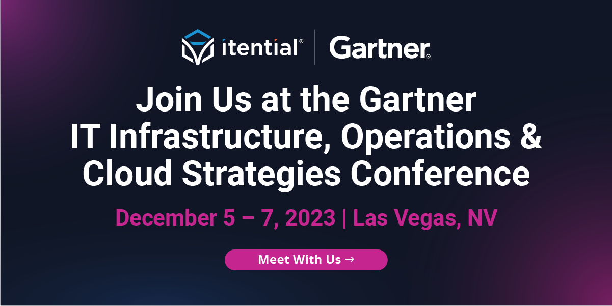 Join Itential at the 2023 Gartner IOCS Conference