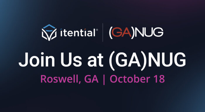 Itential x (GA)NUG Join Us at (GA)NUG Roswell, GA October 18