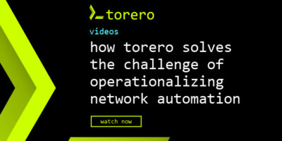 how torero solves the challenge of operationalizing network automation