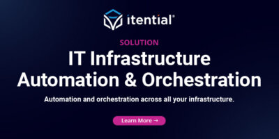 IT Infrastructure Orchestration with Itential